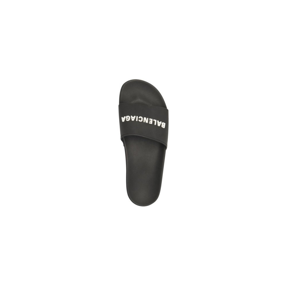 Balenciaga Pool Slide Black White 565547W1S801006