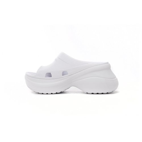 Balenciaga x Crocs Pool Slide Sandals White 677389W1S8E9000