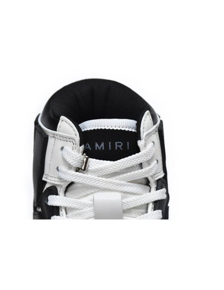 Amiri Skel Top Hi White Black MFS002-111