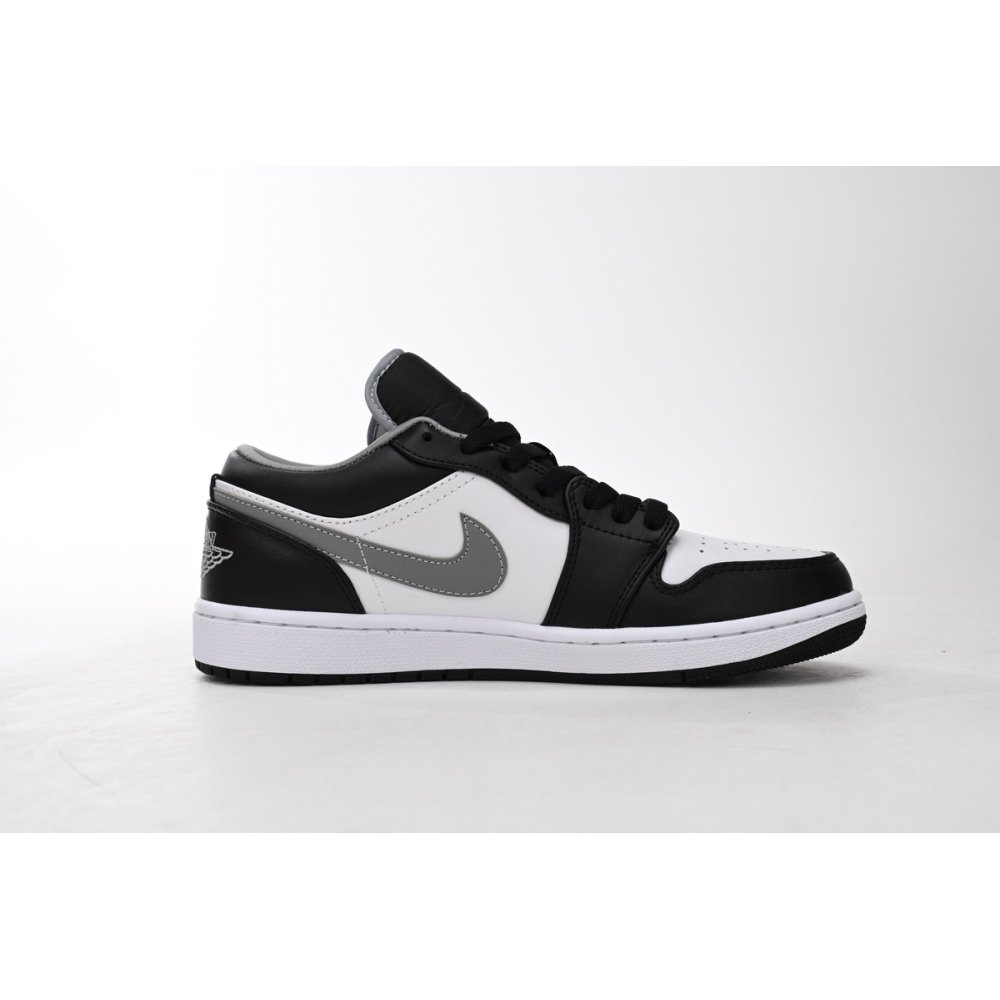 Air Jordan 1 Low Black White Grey 553558-040