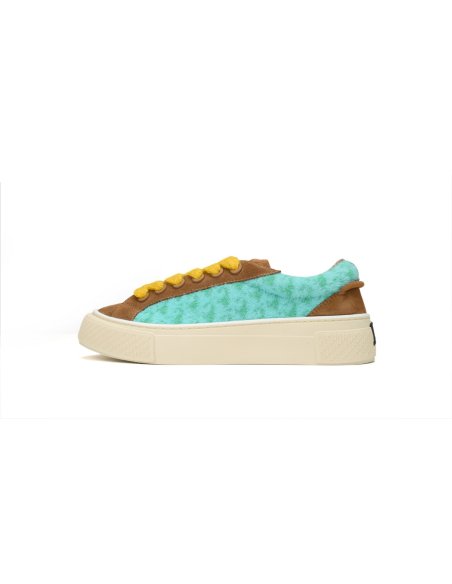 Dior B33 Sneaker Oblique Turquoise Brown 3SN303ZWV-H650