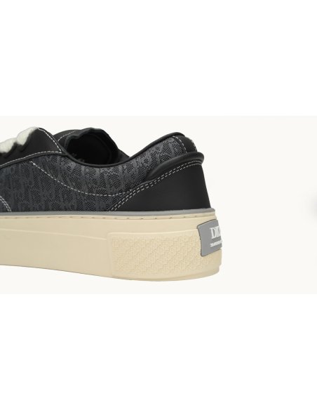 Dior B33 Sneaker Black Smooth Calfskin Oblique Jacquard 3SN303ZYS_H981