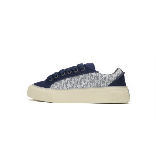 Dior B33 Sneaker Navy Blue Oblique Jacquard 3SN303ZWN_H559