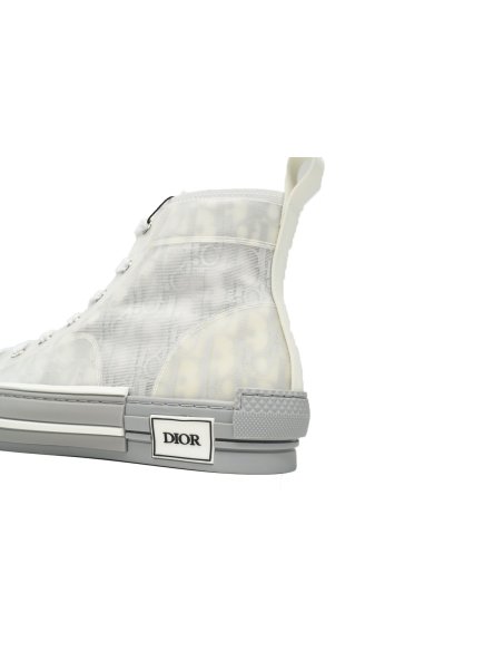Dior B23 High Top Oblique Grey 3SH118YNT_H068