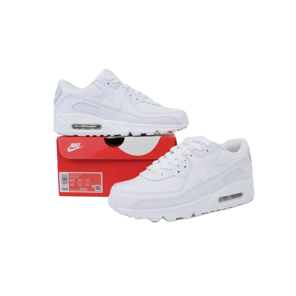 Nike Air Max 90 LTR Triple White CZ5594-100