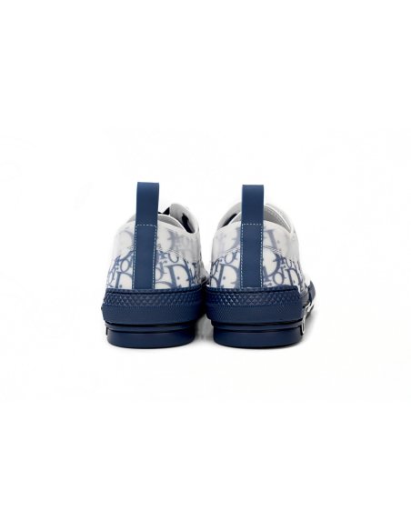 Dior B23 Low Top Blue Oblique 3SN249YNT_H565