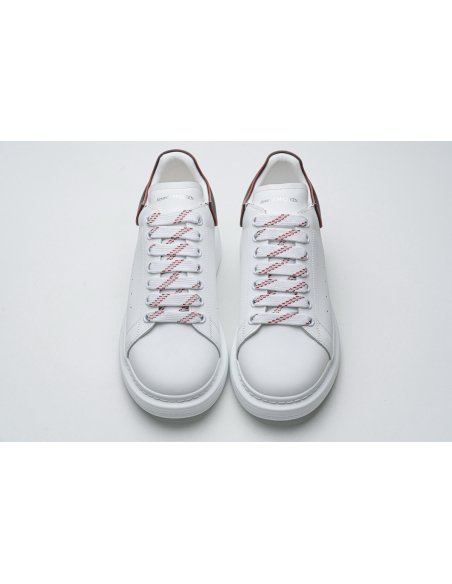 Alexander McQueen Oversized White Black Red Outline 625156WHXMT9183