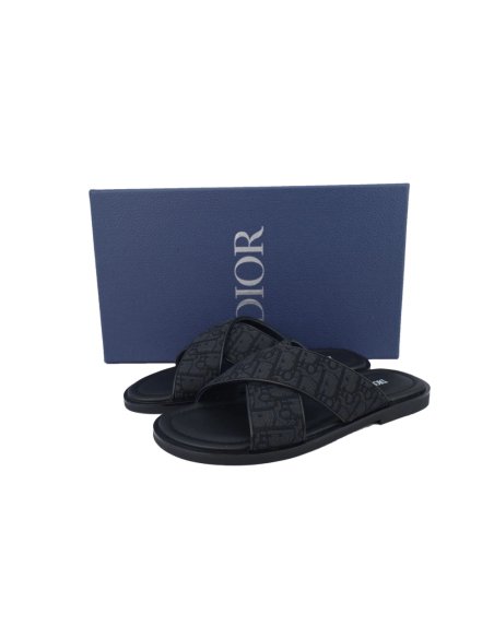 Dior Alias Sandal Black Dior Oblique Jacquard