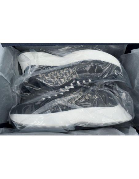 Dior B25 Runner Black Smooth Calfskin Oblique Jacquard 3SN299ZIR_H965