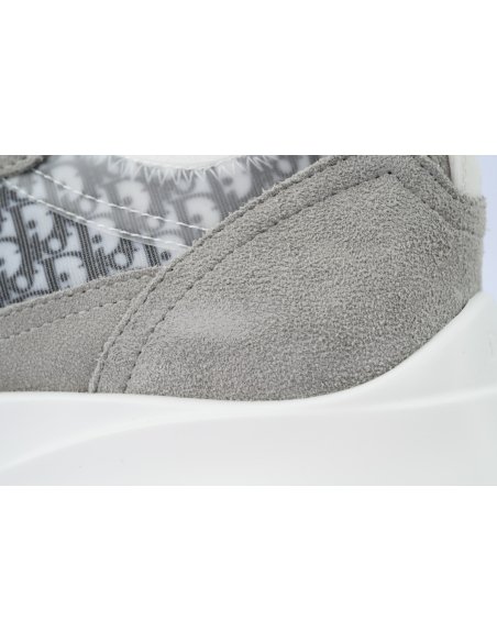 Dior B25 Runner Gray Suede 3SN283ZMI_H865