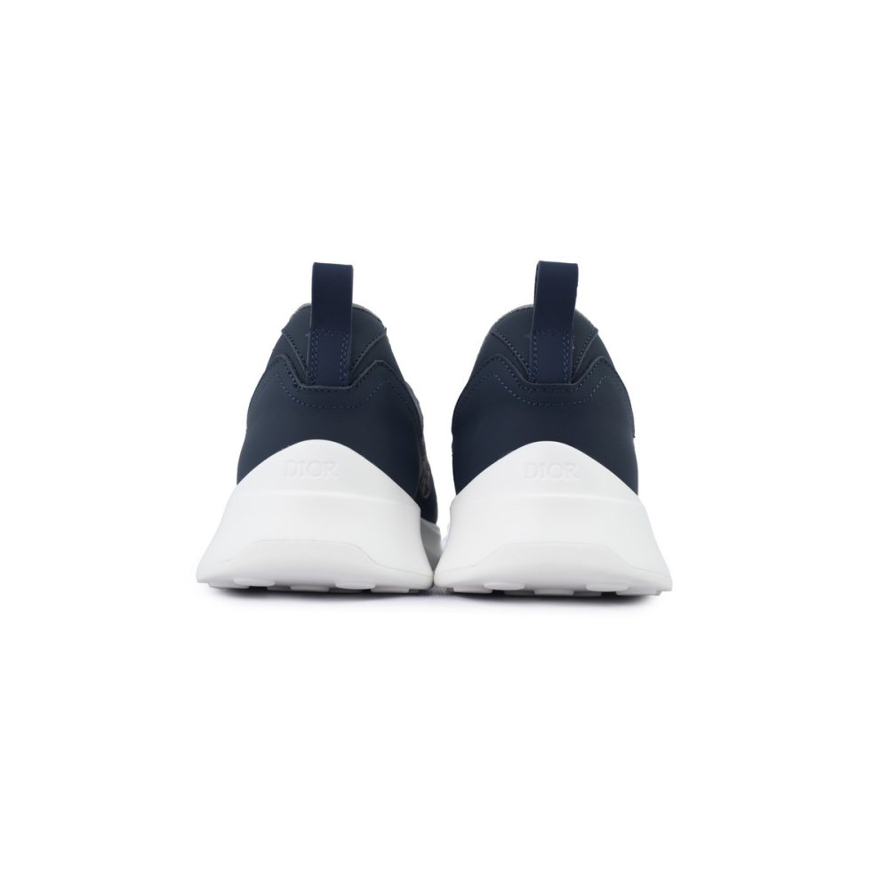 Dior B25 Runner Navy Blue Oblique Jacquard 3SN299ZIR_H561