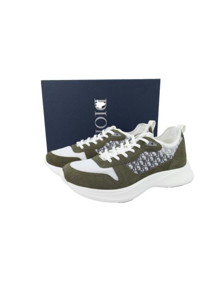 Dior B25 Runner Olive Green 3SN283ZMI_H066