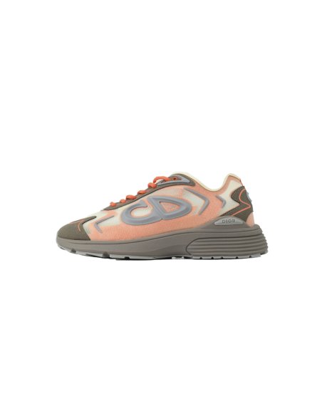 Dior B30 Countdown Tech Sneaker Beige/Brown/Orange