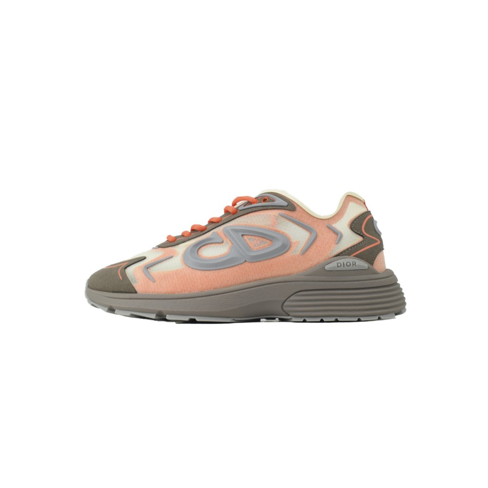Dior B30 Countdown Tech Sneaker Beige/Brown/Orange