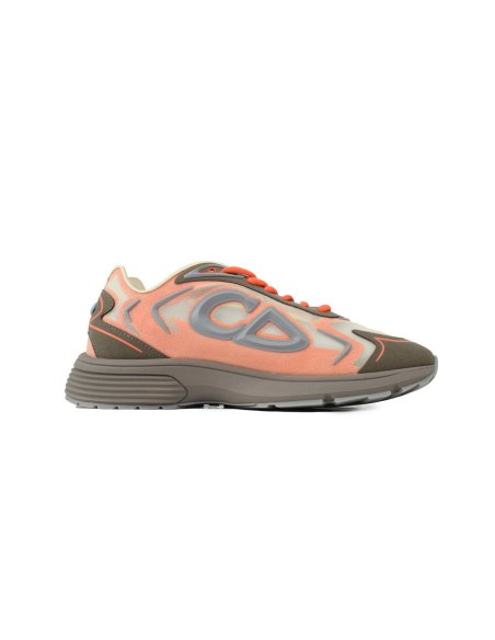 Dior B30 Countdown Tech Sneaker Beige/Brown/Orange