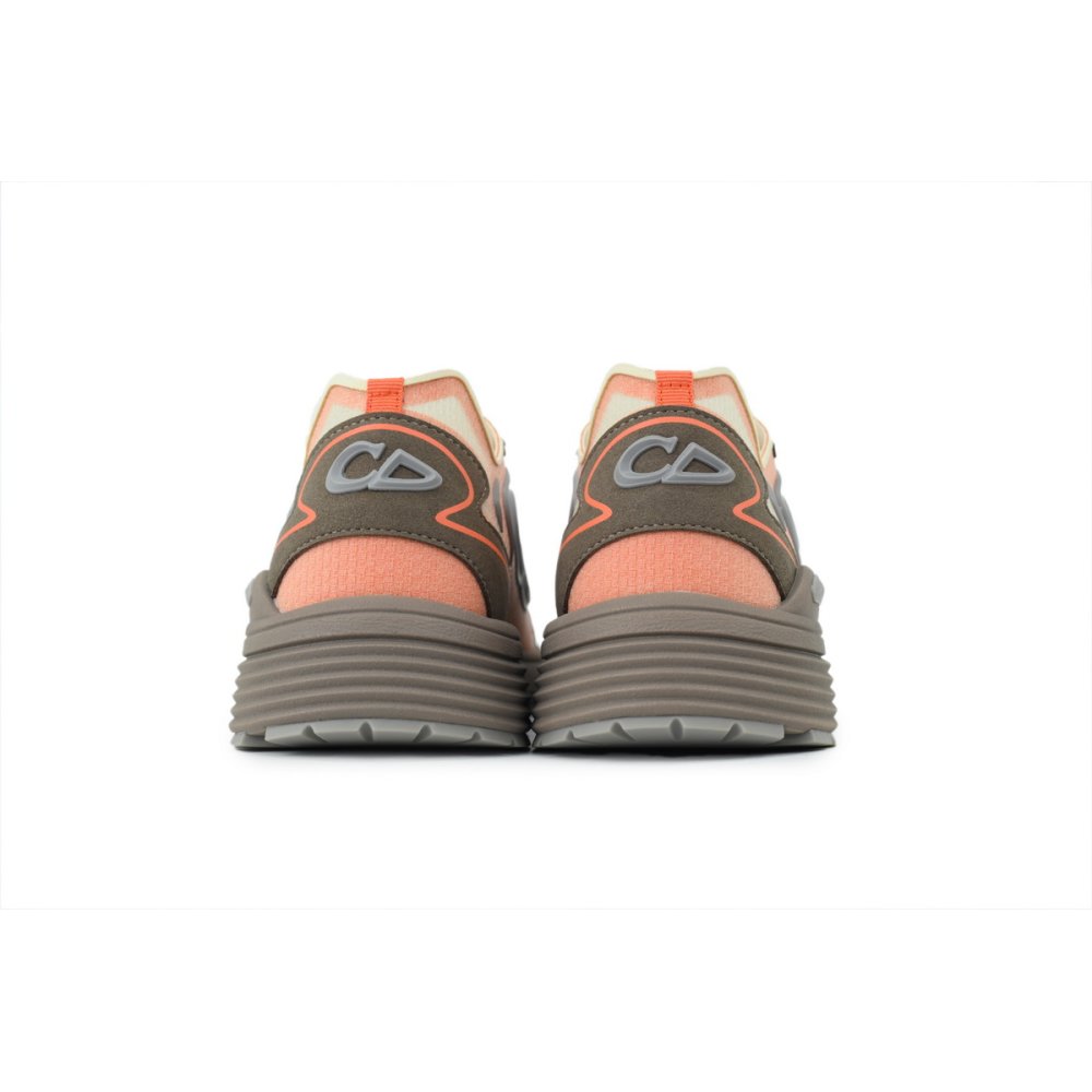 Dior B30 Countdown Tech Sneaker Beige/Brown/Orange