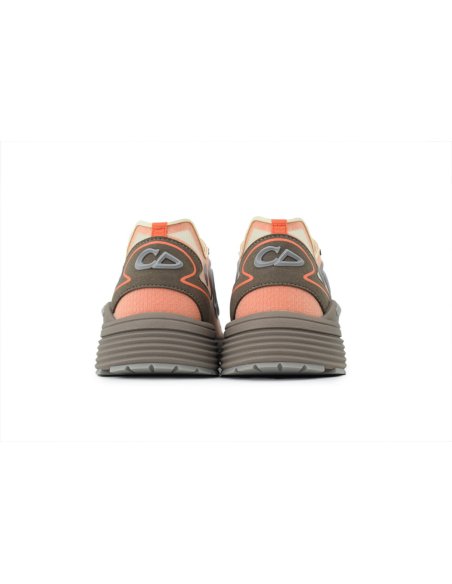 Dior B30 Countdown Tech Sneaker Beige/Brown/Orange