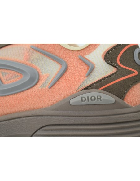 Dior B30 Countdown Tech Sneaker Beige/Brown/Orange