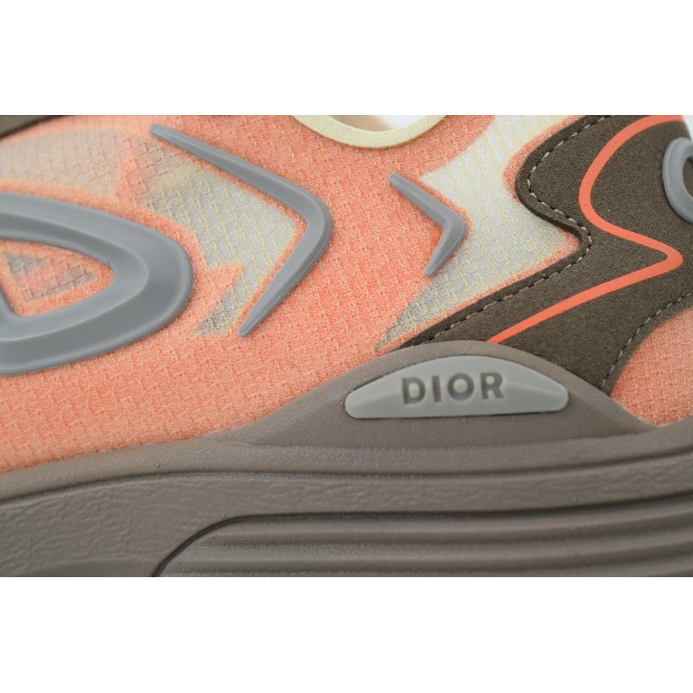 Dior B30 Countdown Tech Sneaker Beige/Brown/Orange
