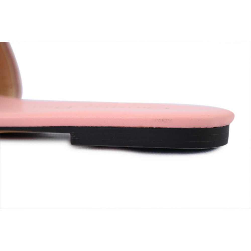 Dior Dway Slide Cotton Embroidered Sandals Rose Des Vents