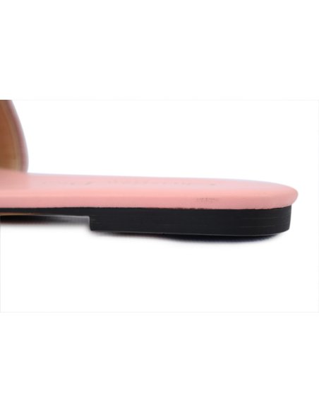 Dior Dway Slide Cotton Embroidered Sandals Rose Des Vents