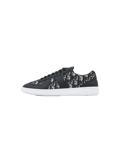 Dior B01 Matchpoint Sneaker White And Black Print
