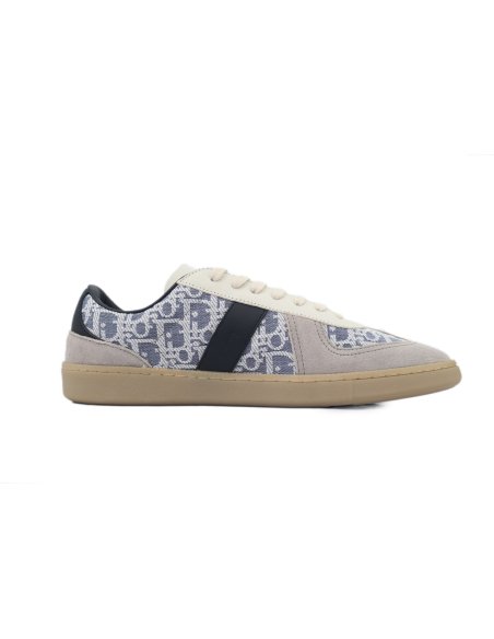 Dior B01 Matchpoint Sneaker Gray And Blue Print