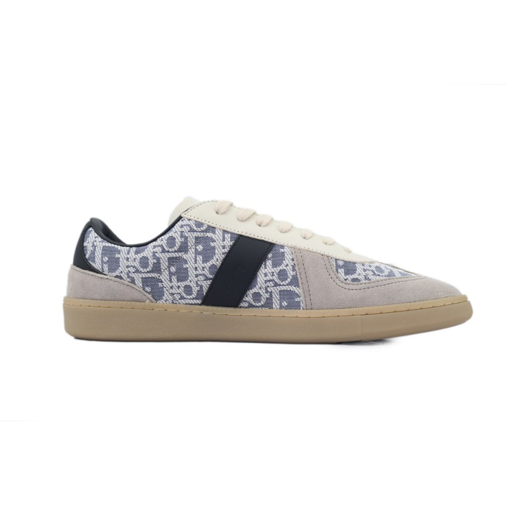 Dior B01 Matchpoint Sneaker Gray And Blue Print