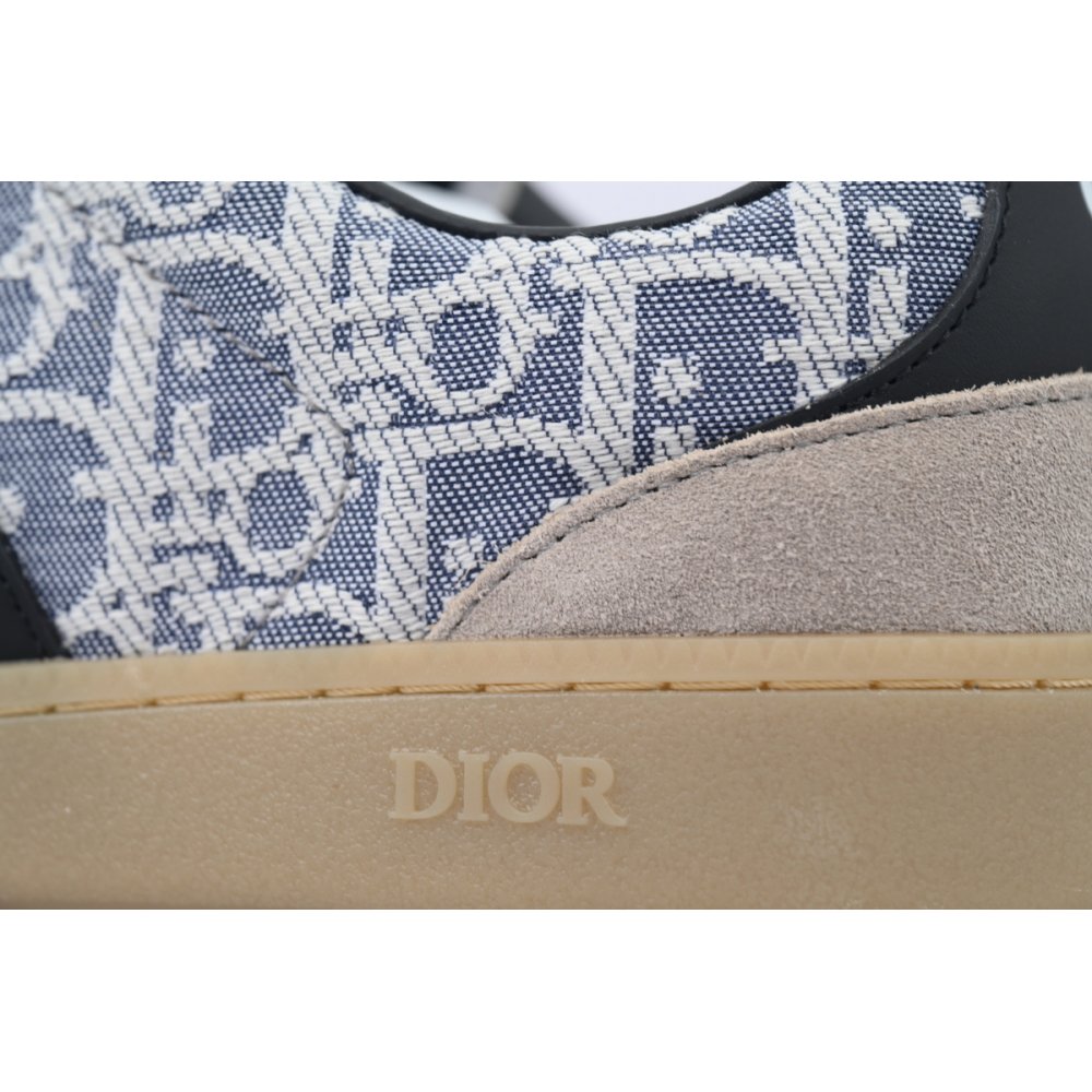 Dior B01 Matchpoint Sneaker Gray And Blue Print
