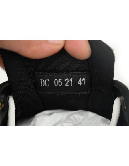 Dior B30 Lace-Up Sneakers Black Grey Silver Mesh 3SN279ZRA_H868
