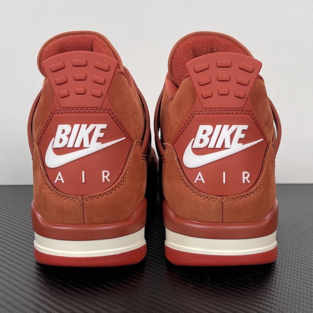 Air Jordan 4 Retro OG Brick by Brick x Nigel Sylvester Orange Brown HF4340-800