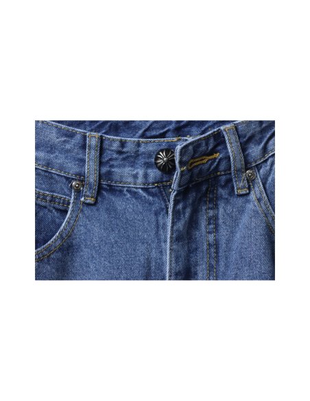 Chrome Hearts Miami Art Basel White Black Cross Patch Jeans,Chrome Hearts Jeans,Jeans,CLOTHES