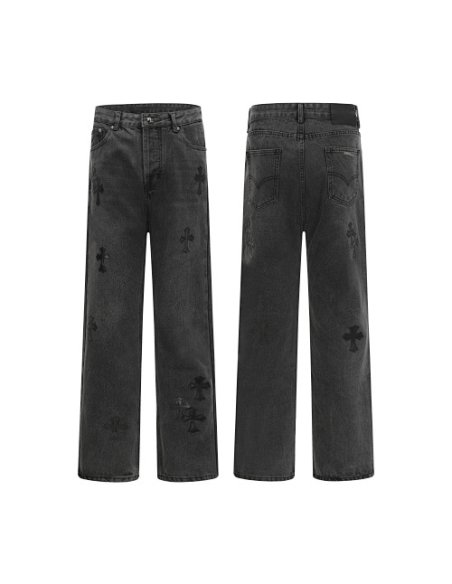 Chrome Hearts Jeans N2806,Chrome Hearts Jeans,Jeans,CLOTHES