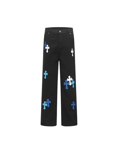 Chrome Hearts Jeans N2803,Chrome Hearts Jeans,Jeans,CLOTHES