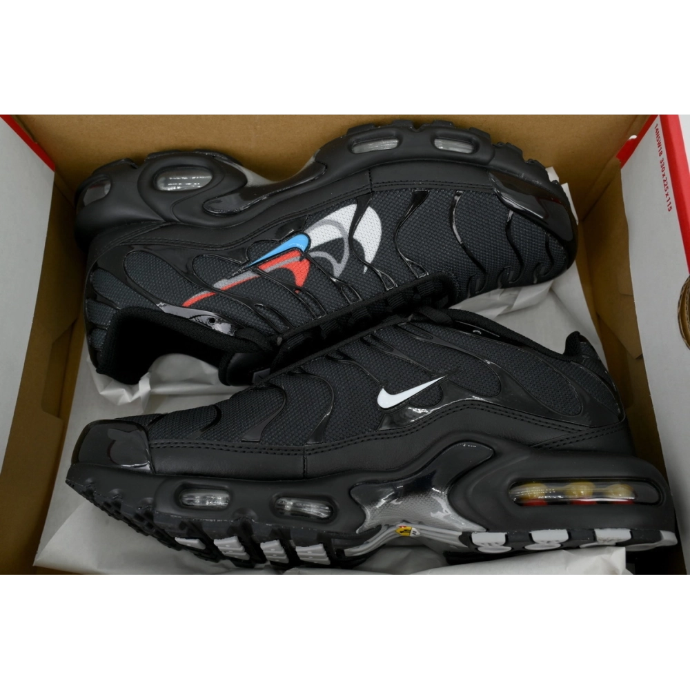 Nike Air Max Plus Multi Swoosh-Black Bright Crimson FJ4224-001