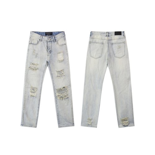 Godspeed Streetwear Denim Straight Biker Jeans  8209 Blue,Godspeed Shorts,Shorts,CLOTHES