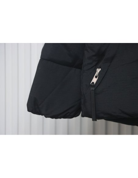 Canada Goose Hooded Puffer Jacket Black,Canada Goose Jackets,Jackets,CLOTHES