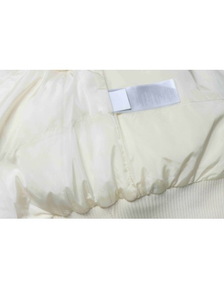 Canada Goose Hybridge Quilted Knit Jacket White,Canada Goose Jackets,Jackets,CLOTHES