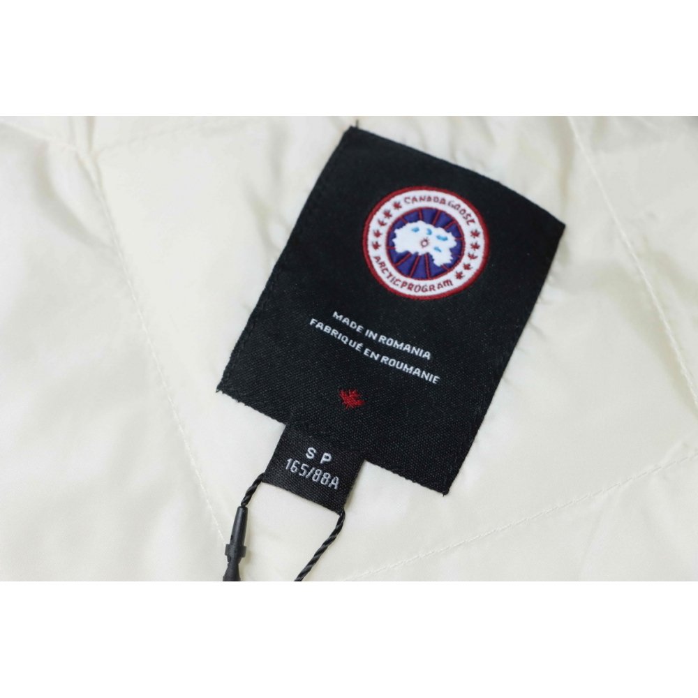 Canada Goose Hybridge Quilted Knit Jacket White,Canada Goose Jackets,Jackets,CLOTHES