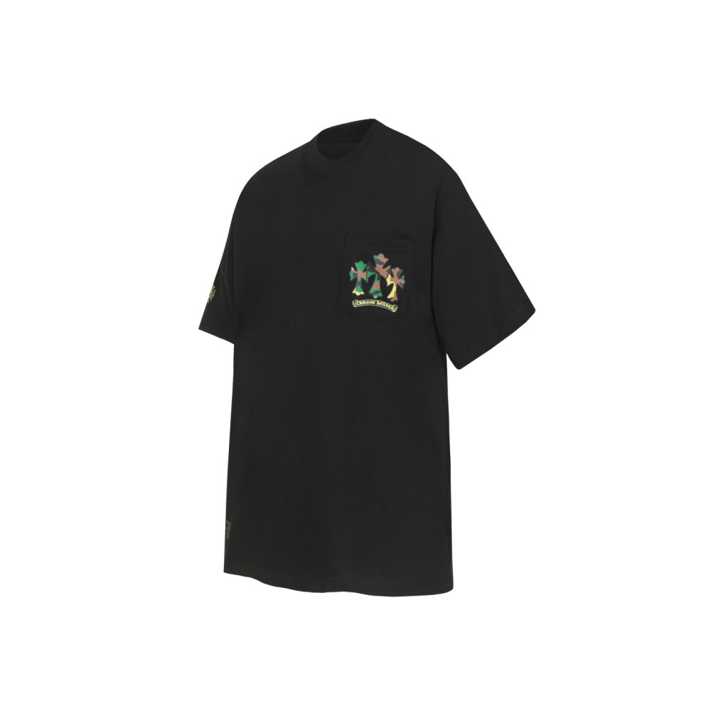 Chrome Hearts T-shirt 2231 Black/White,Chrome Hearts T-Shirts,T-Shirts,CLOTHES