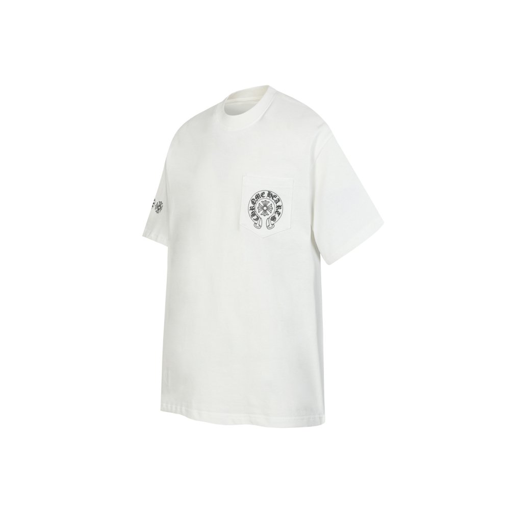 Chrome Hearts T-shirt 2226 Black/White,Chrome Hearts T-Shirts,T-Shirts,CLOTHES