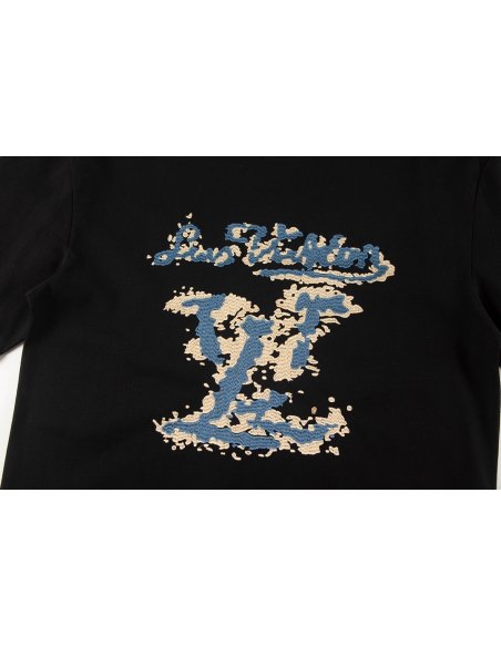 Louis Vuitton T-shirt W2518 Black/White,Louis Vuitton T-Shirts,T-Shirts,CLOTHES