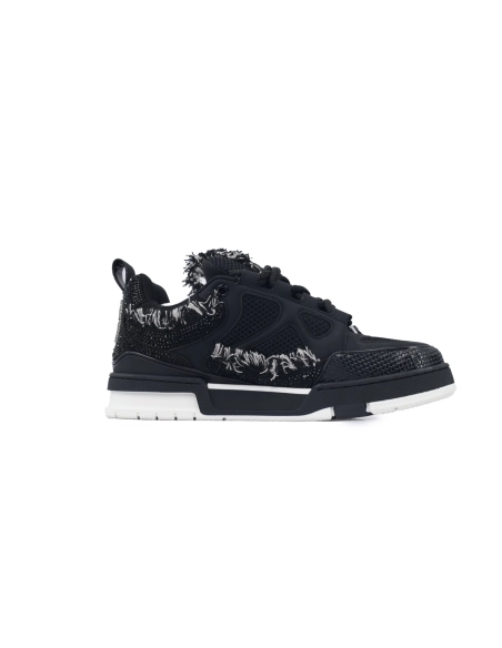 Louis Vuitton LV Skate Sneaker Horse Hair Black Diamond