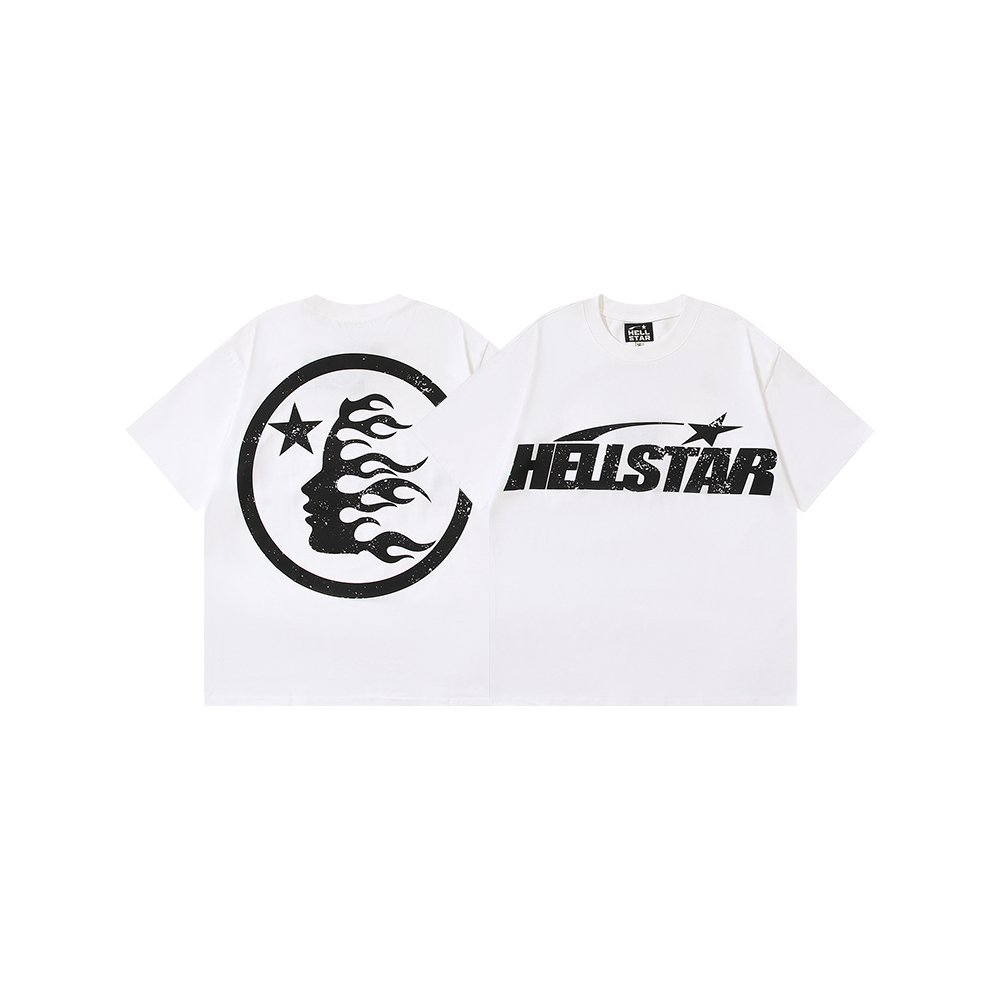Hellstar Classic T-Shirt White,Hellstar T-Shirts,T-Shirts,CLOTHES