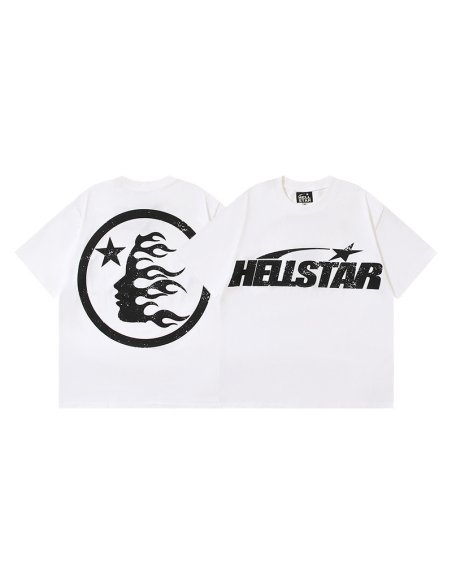 Hellstar Classic T-Shirt White,Hellstar T-Shirts,T-Shirts,CLOTHES