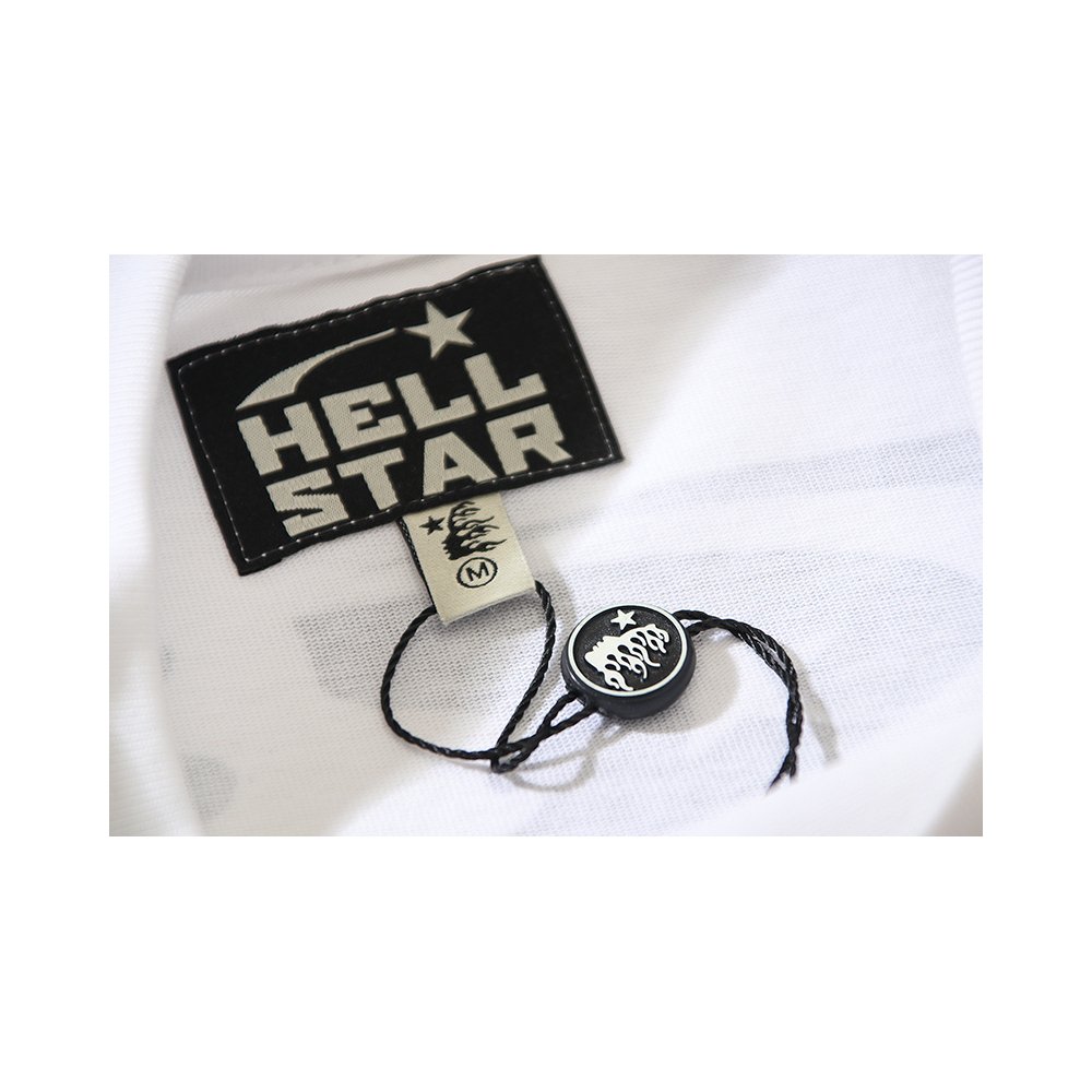 Hellstar Classic T-Shirt White,Hellstar T-Shirts,T-Shirts,CLOTHES