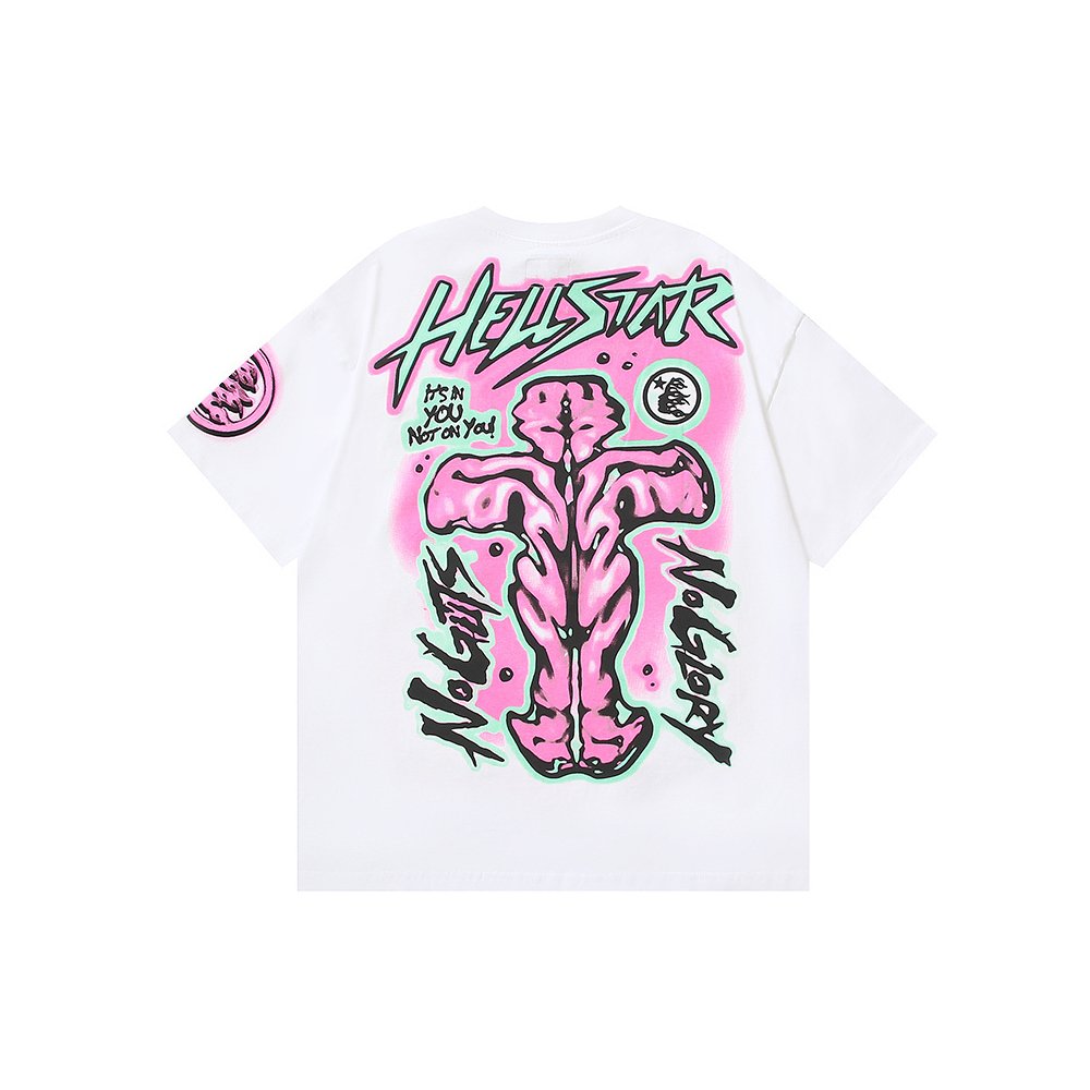 Hellstar No Guts No Glory T-Shirt,Hellstar T-Shirts,T-Shirts,CLOTHES