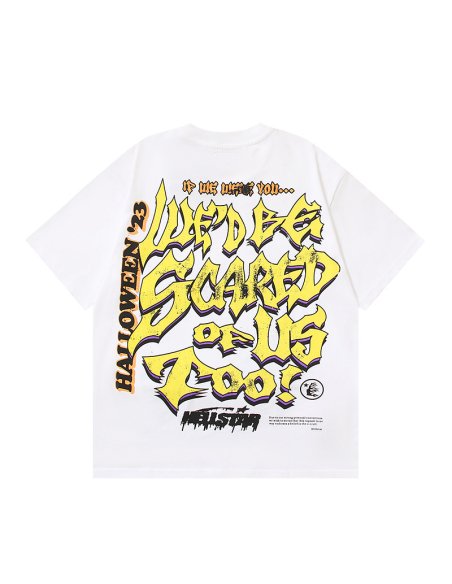 Hellstar Frankenkid T-shirt White,Hellstar T-Shirts,T-Shirts,CLOTHES