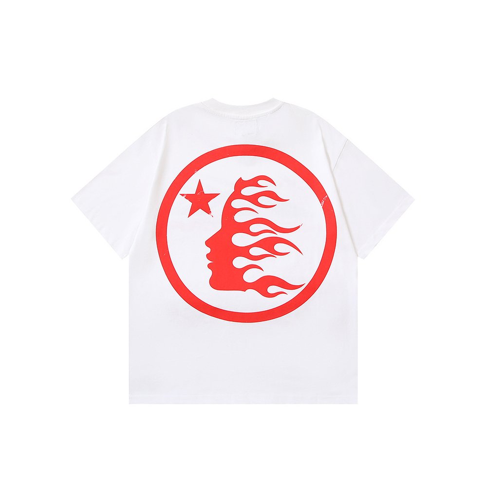 Hellstar Sport Logo Gel T-shirt White,Hellstar T-Shirts,T-Shirts,CLOTHES