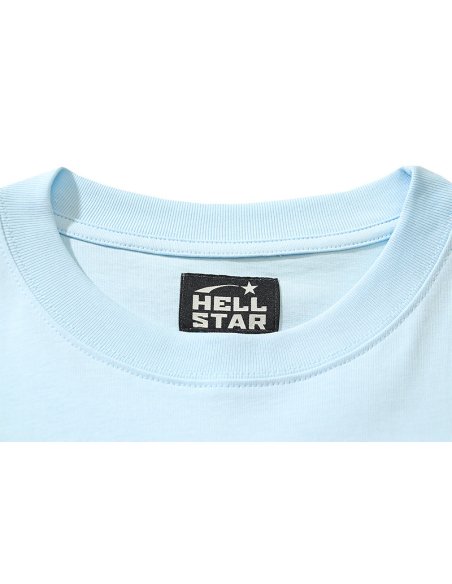 Hellstar Neuron Tour T-Shirt Light Blue,Hellstar T-Shirts,T-Shirts,CLOTHES